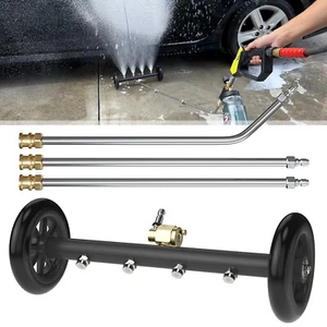 4000PSI Auto Unterbodenreiniger Hochdruckreiniger Unterbode Auto Wasserbesen Kit - Bild 1 von 12