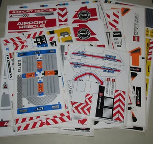 Nuovi fogli adesivi originali inutilizzati dal tema Lego Technic LEGGERE DESCRIZIONE - Foto 1 di 35