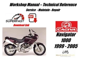 Cagiva Navigator 1000 Service Repair Workshop Manual 1999 - 2005 - Picture 1 of 9
