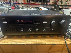 Yamaha RX-770 Natural Sound AM/FM True Stereo Receiver In Black **READ** - Picture 1 of 4