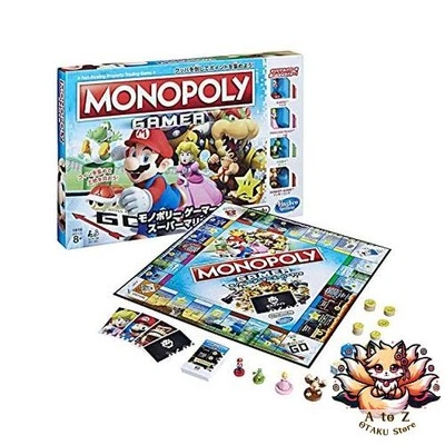 NOUVEAU jeu de société officiel Hasbro Monopoly Gamer Super Mario Edition C1815 - Photo 1/3