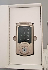 Kwikset SmartCode Satin Nickel Touchpad Einzylinder elektronischer Riegel ~NEU~ - Bild 1 von 3