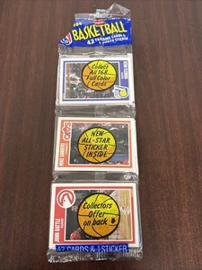 1989-90 Fleer Basketball Rack Pack W/ Isiah Thomas Sticker on Back 42 Cards - Picture 1 of 2