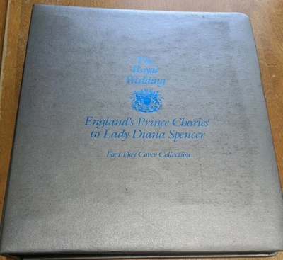 56 estampillas en sobre de primer día de la boda real del príncipe Carlos a la dama Diana Spencer Foto 1 de 4