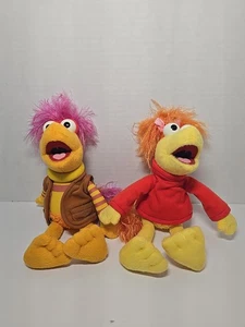2016 Menge 2 Jim Henson’s Fraggle Rock Plüsch Muppets Red & Gobo Super Impluse - Bild 1 von 13