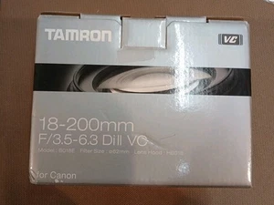 Used Tamron 18-200mm f/3.5-6.3 Di II VC Lens for Canon - Picture 1 of 18