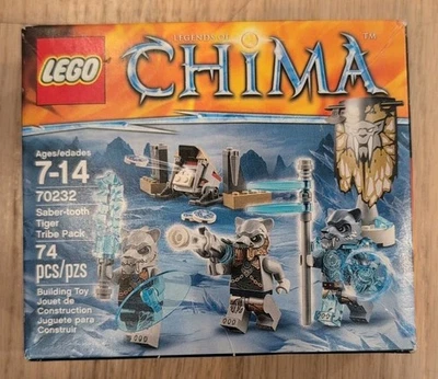 LEGO #70232 Legends of Chima: Saber-tooth Tiger Tribe Pack New RETIRED! 2015 - Image 1 of 4