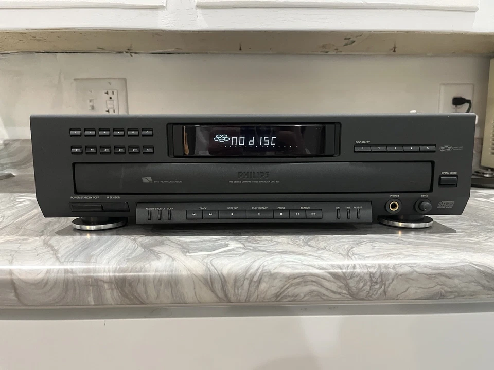 Cambiador de discos compacto Philips CDC 925 serie 900 reproductor de CD - probado funciona Foto 1 de 4