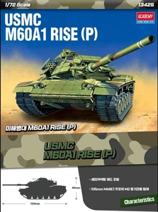 ACADEMY 13425 USMC M60 A1 Rise (P) 1/72 scale Plastic Kit - Picture 1 of 1