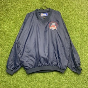 Vintage Cleveland Indians Windbreaker Mens Large 90s Pro Player All Star Game - Picture 1 of 10
