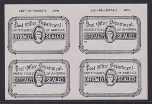 E4264: Bloque de 4 impermeabilizado como nuevo #OX21; CV $35+ - Imagen 1 de 1