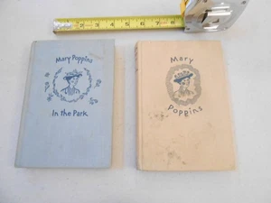 SET 2 MARY POPPINS BOOK IN THE PARK P.L. TRAVERS 1952 / 1962 ILLUSTRATED BOOKS - Picture 1 of 10