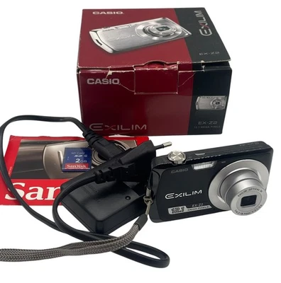 CASIO Exilim EX-Z2 Digitalkamera 12.1 Megapixel Schwarz - Bild 1 von 4