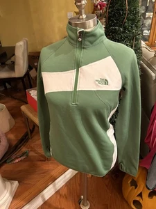 The North Face Girls Med. Pullover 1/4 Zip Mock Neck Long Sleeve Pullover. - Picture 1 of 6
