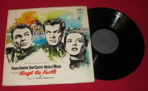 SINATRA, CURTIS, WOOD "KINGS GO FORTH" MEGA RARE OST 1958 CAPITOL W 1063 LP - Picture 1 of 2