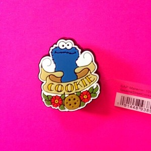 cookie monster jibbitz