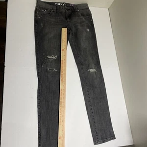 Roxy Pismo Super Skinny Fit Dark Wash Jeans Size 5 - Picture 1 of 9