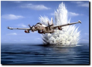 RULER OF THE SEA por Don Feight - Lockheed Neptuno - Marina de los EE. UU. - Estampado artístico de aviación - Imagen 1 de 1