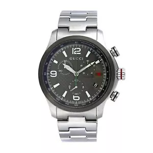 Gucci G-Timeless YA126238 Men's Quartz Chronograph Watch - Retail Price $1190 - Picture 1 of 3