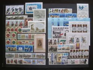 Rda Año 1988 Minr. 3140-3220 Nuevas No / Juegos Perfecto Estado Zur Selección - Imagen 1 de 39