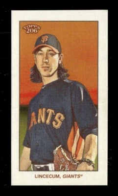 Tim Lincecum 2021 Topps 206 San Francisco Giants Piedmont - Image 1 of 2