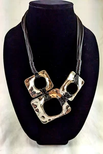 Vintage Multi-Stand Statement Necklace - Picture 1 of 6