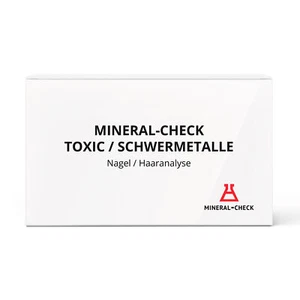 Mineral-Check Toxic/Schwermetalle (Nagel/Haaranalyse) - Bild 1 von 3