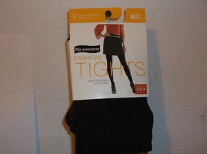 BRAND NEW  LADY'S  NO NONSENSE FASHION RIB TIGHTS in ESPRESSO  - Picture 1 of 3