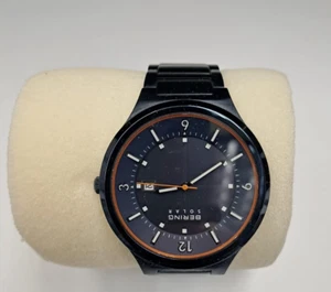 BERING Watch stainless steel Solar 45mm 15239-797 Men's Blue - Picture 1 of 6