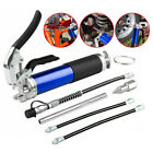 Manual Grip Grease Gun Aluminum Alloy Mini Grease Gun 400CC with Flexible Hose