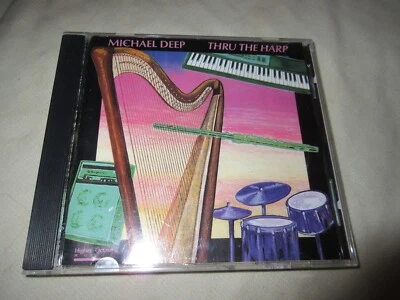 MICHAEL DEEP Thru The Harp (1989) CD Higher Octave New Age Foto 1 de 3