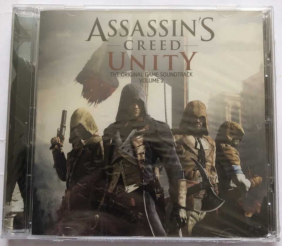 Assassins Creed Unity Soundtrack Vol 2 CD New Sealed 669311315328 Ubisoft - Image 1 of 4