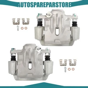 Rear Pair Brake Calipers For 2016-2021 SUBARU CROSSTREK w/ Bracket Accessories - Foto 1 di 21