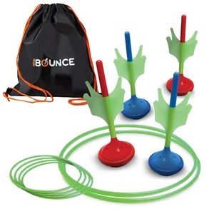 New Bounce Lawn Dart Set for Kids - Soft Tip Lawn Darts, Without Original Box - Picture 1 of 4