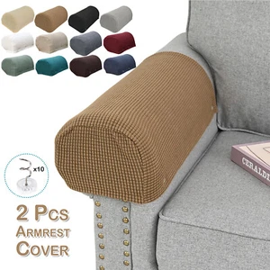 Sofa Armchair Covers Stretch Chair Arm Protector Cover Armrest Couch Recliner - Picture 1 of 15