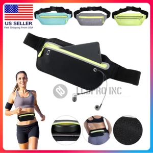 Marsupio impermeabile sportivo runner vita corsa jogging cintura marsupio zip marsupio - Foto 1 di 20