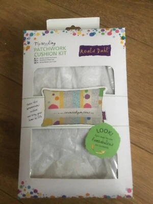 Docraft Rold Dahl Patchwork Cushion Kit . - Image 1 of 2