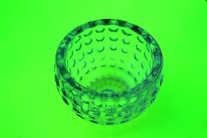 Clear Dimpled Glass Bowl ID 46 OD 60 x H 41mm wall thickness 6mm weight 100g - Picture 1 of 4