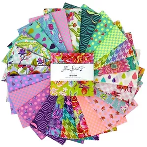 Untamed by Tula Pink, 5” charm pack 42 pcs - Picture 1 of 2