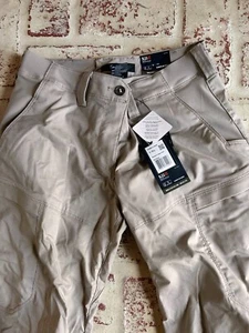 5.11 Tactical Womens Stryke Cargo Pants Size 8 Beige Ripstop Utility - Picture 1 of 3