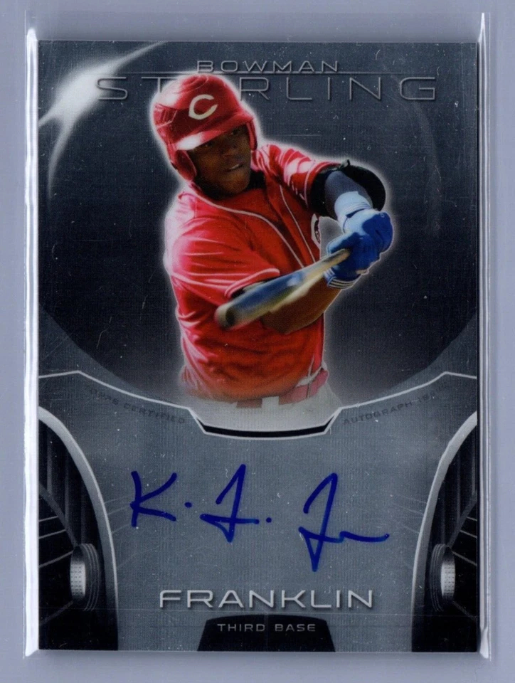 2013 Bowman Sterling Prospect Auto Kevin Franklin #BSAP-KF Auto - Image 1 of 1