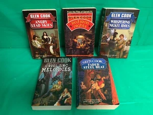 5 books by Glenn Cook- Red Iron Nights/Steel Heat/Whispering Nickel Idols +2 - Imagen 1 de 8