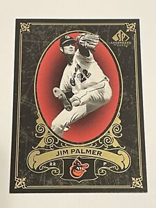 2007 Upper Deck SP Legendary Cuts Baseball #4 - Jim Palmer - Baltimore Orioles