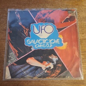 UFO GALACTIC LOVE LOVING CUP VG+/VG VINILE 45 GIRI - Foto 1 di 3