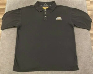 Vintage HARLEY DAVIDSON Polo Golf Shirt HERREN MEDIUM M schwarz Motorrad Biker Herren - Bild 1 von 7