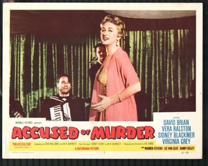 Accused of Murder 11"x14" Lobby Card #3 Vera Ralston Film-Noir