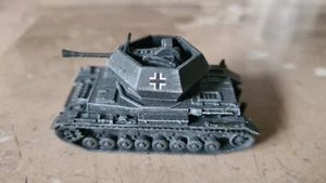 1x Flakpanzer Ostwind, 1:120, Spur TT, WW2, Wehrmacht, Militär, bemalt - Bild 1 von 4