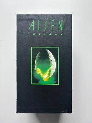 Alien Trilogy Box Set (VHS, 1993) Alien Aliens Alien 3 Horror Film Sci Fi - Image 1 of 2