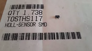 THS117 TOSHIBA smd Hall sensor GaAs ION IMPLANTADO tipo plano hecho en Japón - Imagen 1 de 5