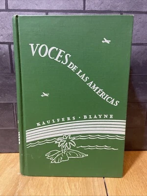 Rare ..Vintage  VOCES De Las Americas by Kaulfers & Blayne (1947) - Image 1 of 4